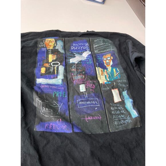 Jean michel basquiat men’s long sleeve shirt size m - Picture 6 of 6